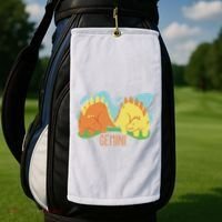 Gemini Dinosaur Golf Towel thumb 2