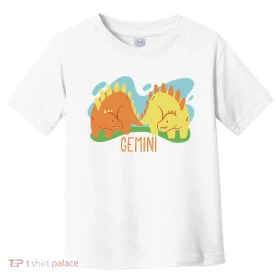 Gemini Dinosaur Toddler T-Shirt