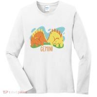 Gemini Dinosaur Women's Long Sleeve Shirt thumb 0