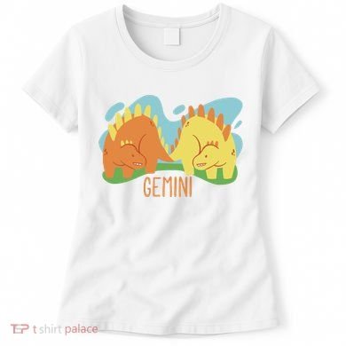 Gemini Dinosaur Women's T-Shirt