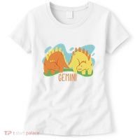 Gemini Dinosaur Women's T-Shirt thumb 0