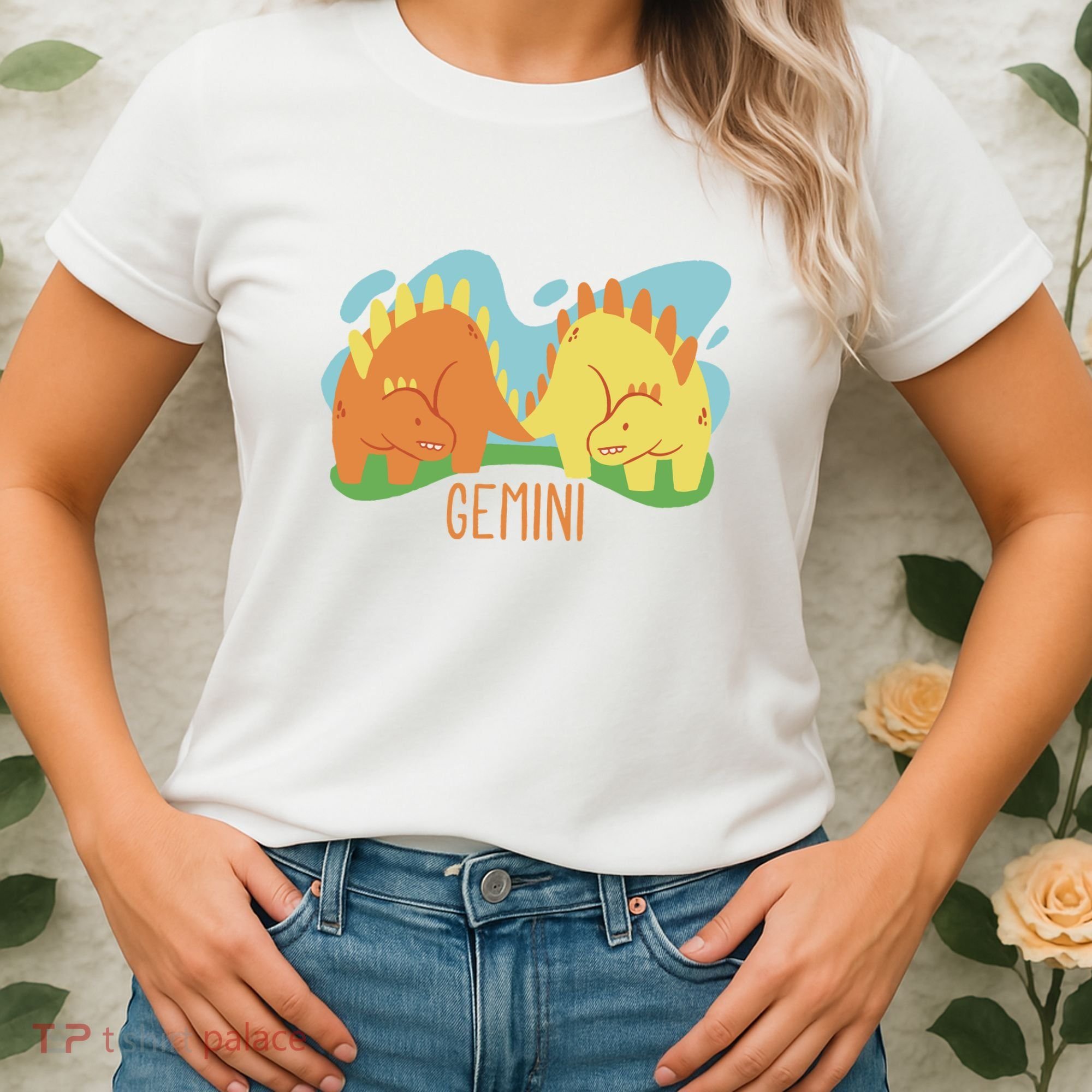 Gemini Dinosaur Women's T-Shirt