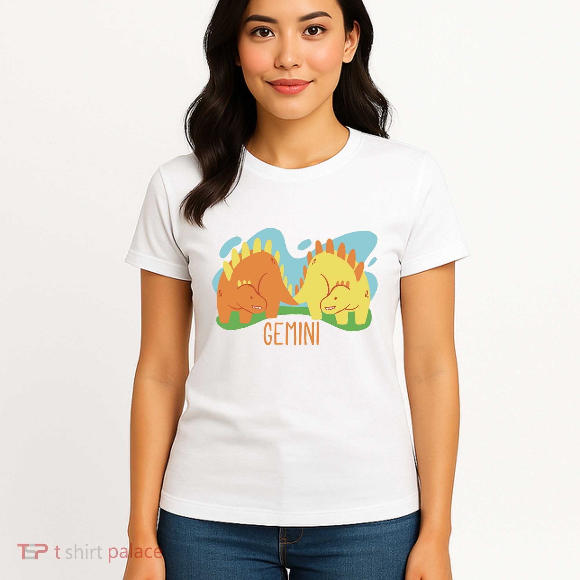 Gemini Dinosaur Women's T-Shirt