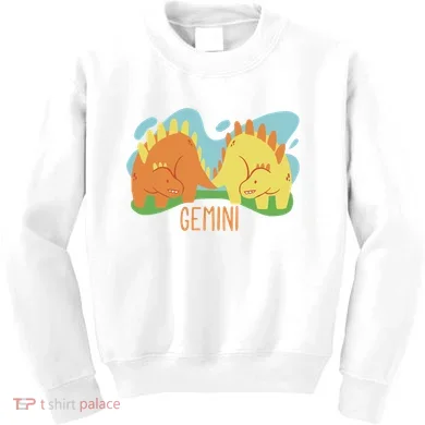 Gemini Dinosaur Kids Sweatshirt