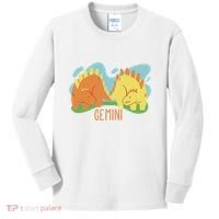 Gemini Dinosaur Kids Long Sleeve Shirt thumb 0