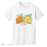 Gemini Dinosaur Kids T-Shirt thumb 0