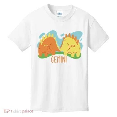 Gemini Dinosaur Kids T-Shirt