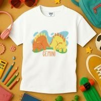 Gemini Dinosaur Kids T-Shirt thumb 3