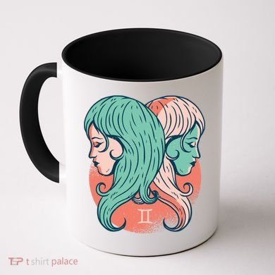 Gemini Zodiac Girl Coffee Mug