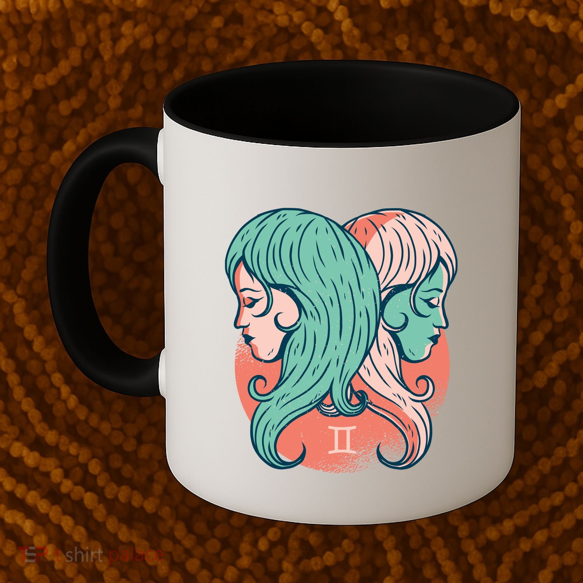 Gemini Zodiac Girl Coffee Mug