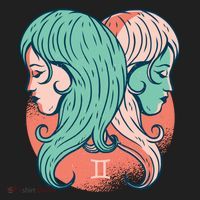 Gemini Zodiac Girl Beanie thumb 2