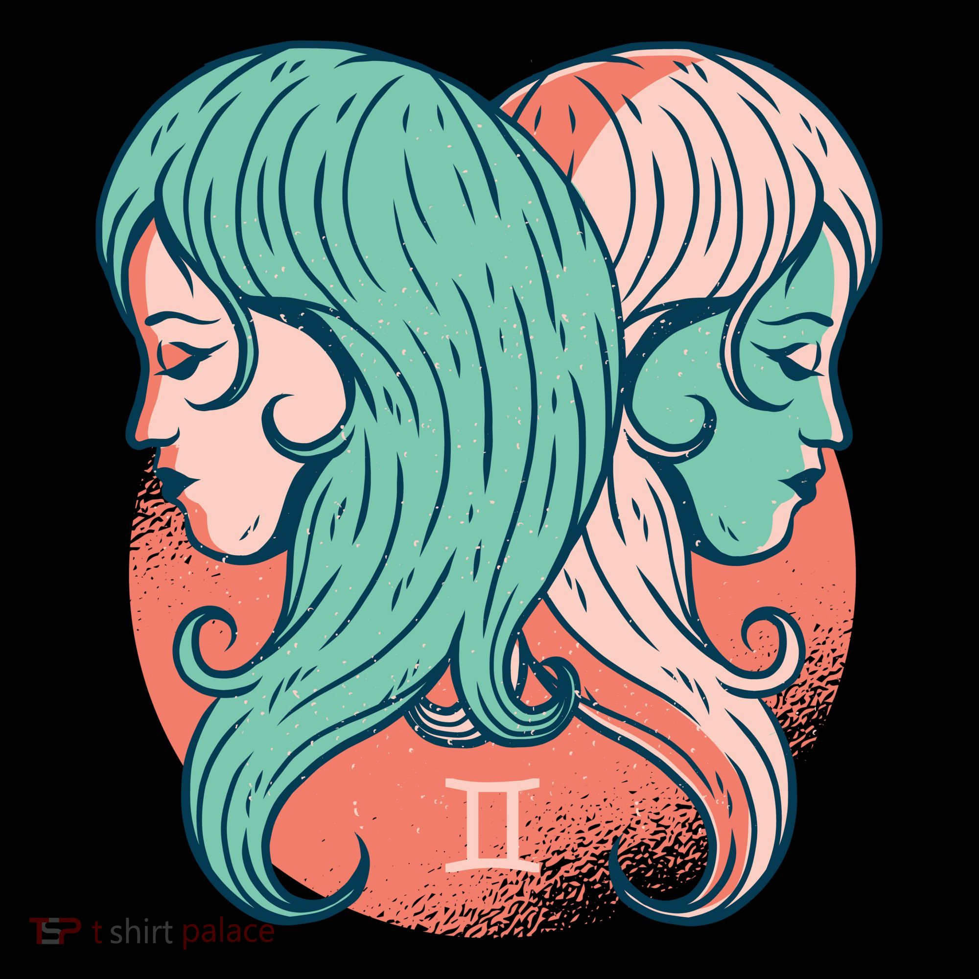 Gemini Zodiac Girl Women's Hoodie