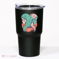 Gemini Zodiac Girl Tumbler thumb 0