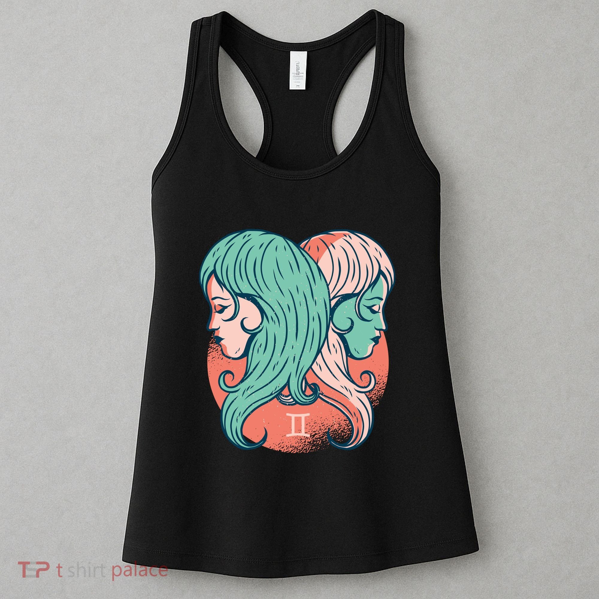 Gemini Zodiac Girl Women's Tank Top