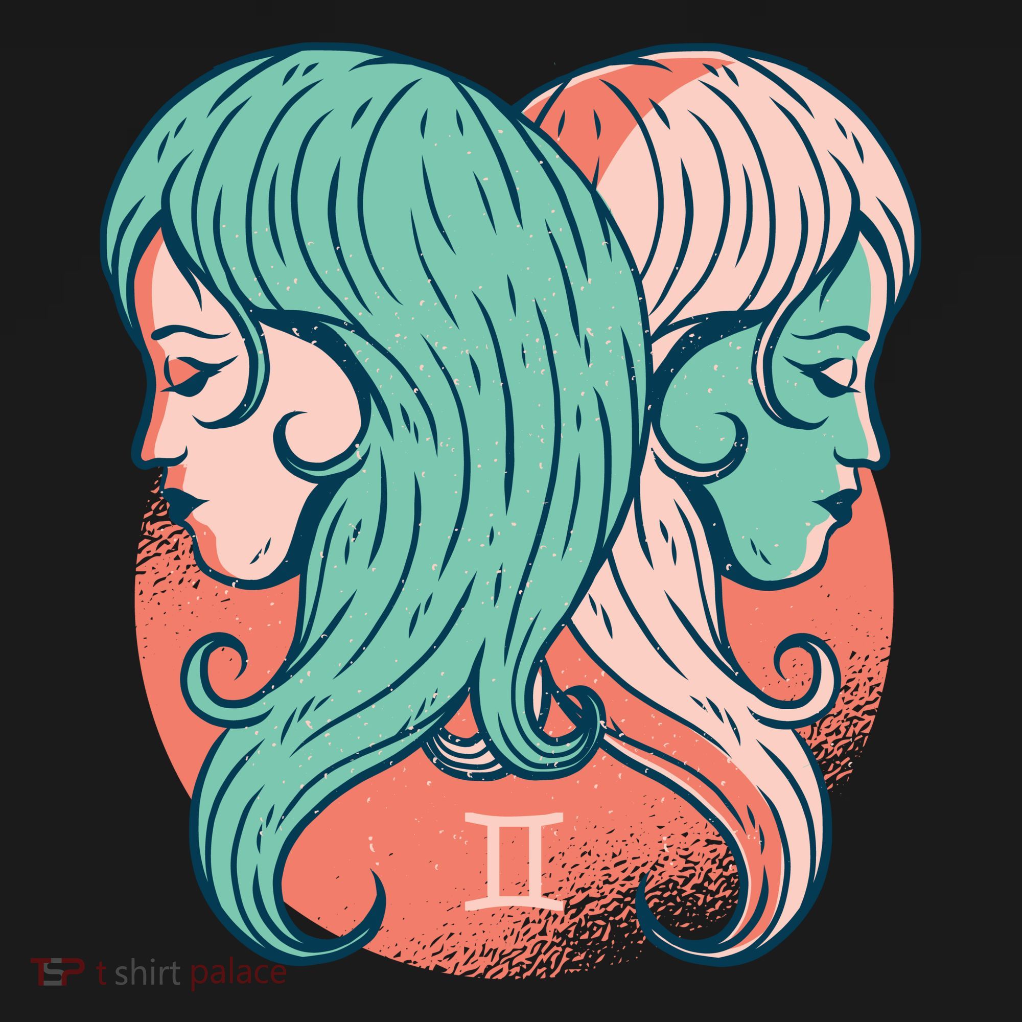 Gemini Zodiac Girl Women's Tank Top