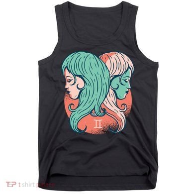 Gemini Zodiac Girl Tank Top