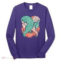 Gemini Zodiac Girl Long Sleeve Shirt thumb 0