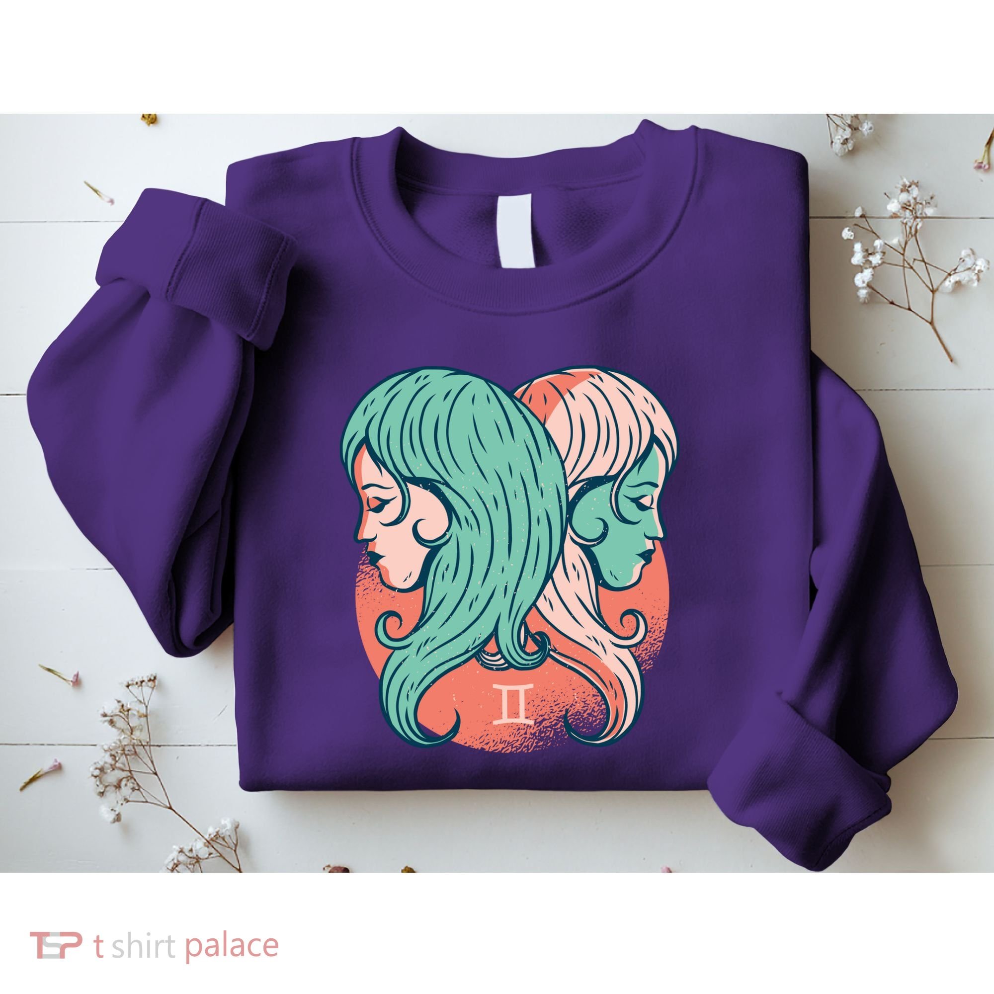 Gemini Zodiac Girl Sweatshirt