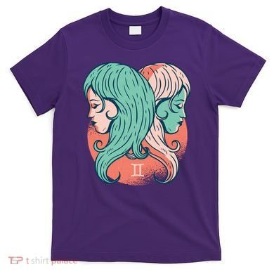 Gemini Zodiac Girl T-Shirt