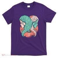 Gemini Zodiac Girl T-Shirt thumb 0