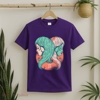 Gemini Zodiac Girl T-Shirt thumb 2