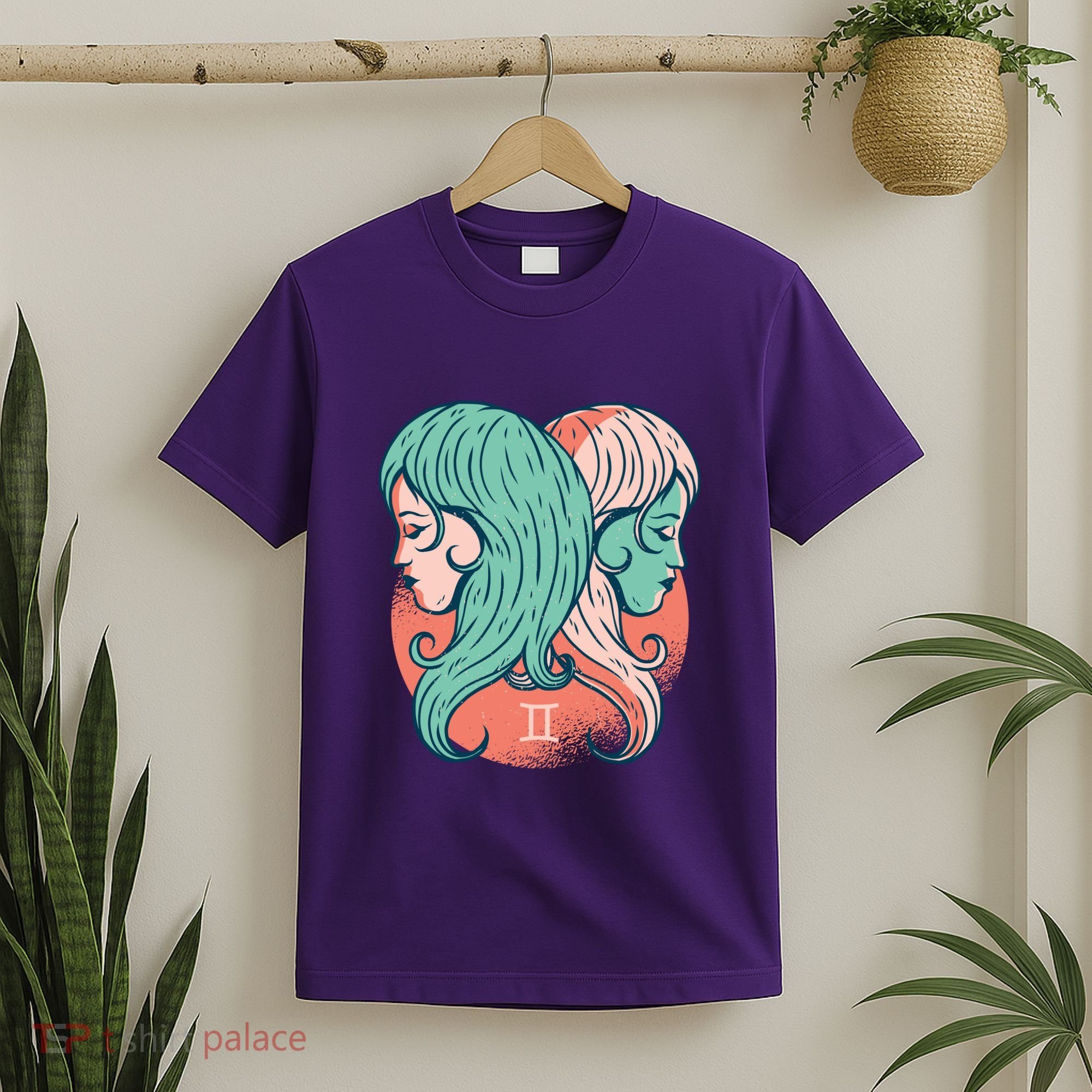 Gemini Zodiac Girl T-Shirt