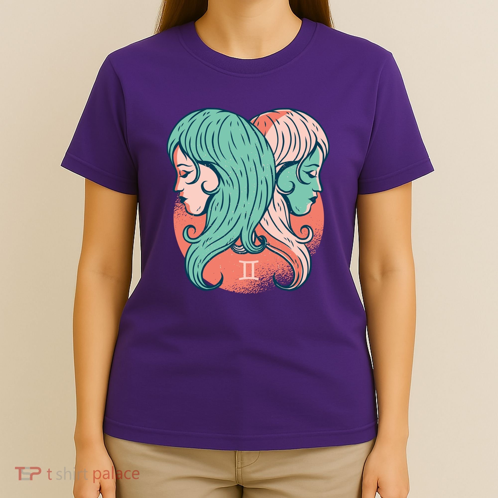 Gemini Zodiac Girl T-Shirt