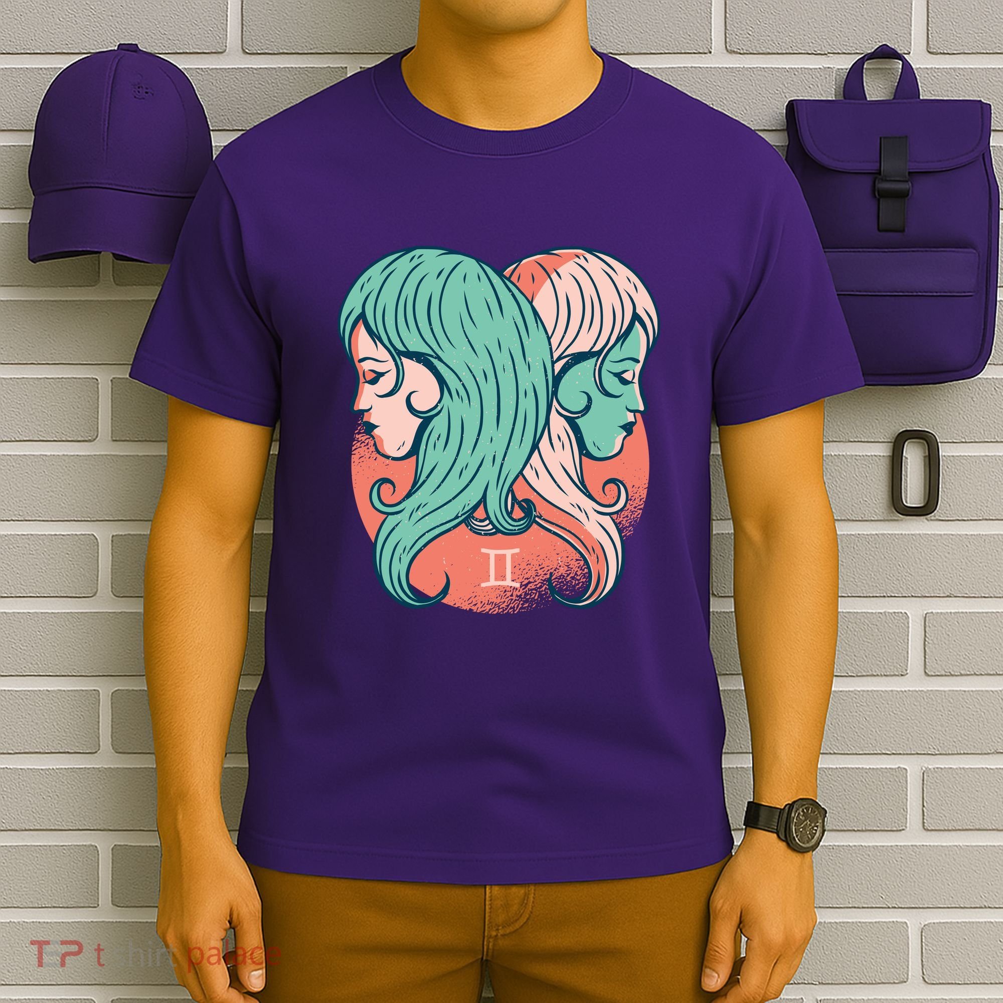 Gemini Zodiac Girl T-Shirt