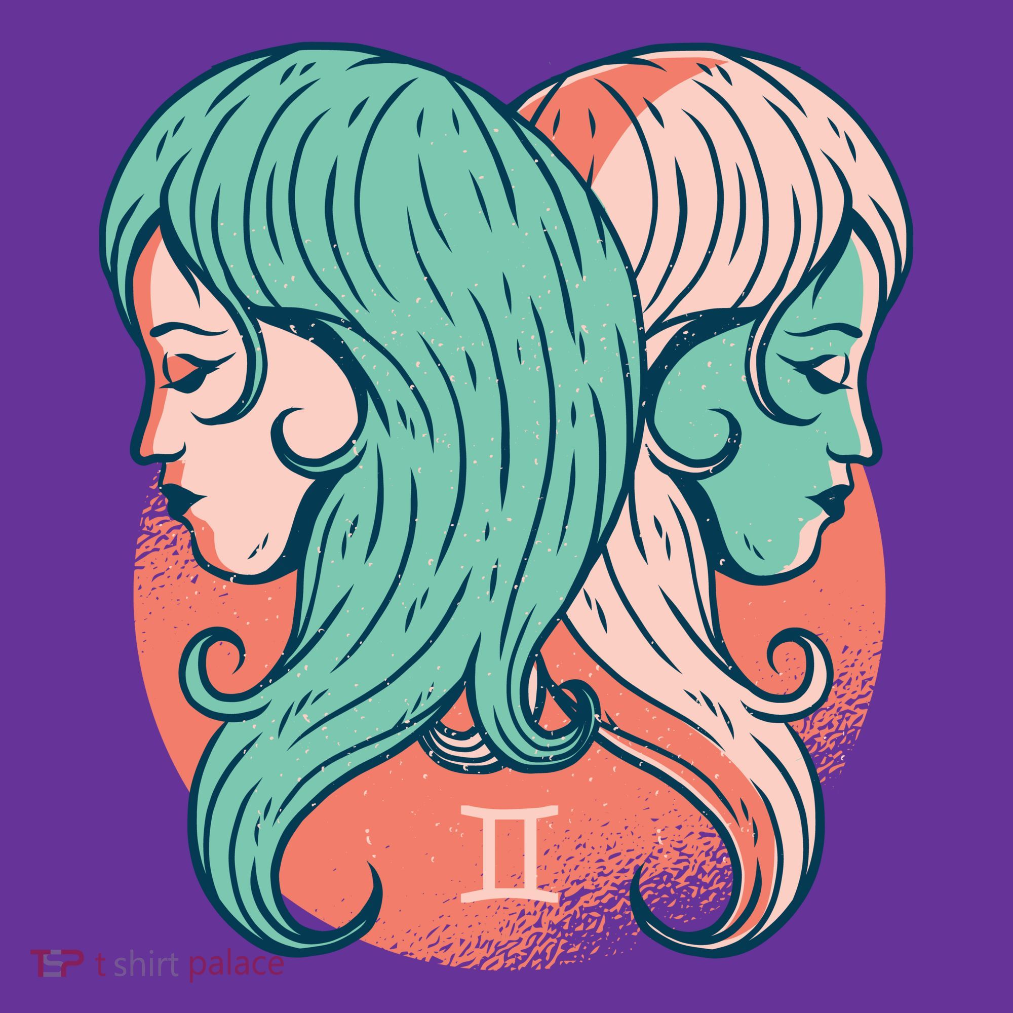 Gemini Zodiac Girl Mousepad