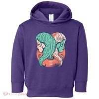 Gemini Zodiac Girl Toddler Hoodie thumb 0