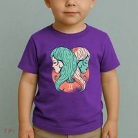 Gemini Zodiac Girl Toddler T-Shirt thumb 2