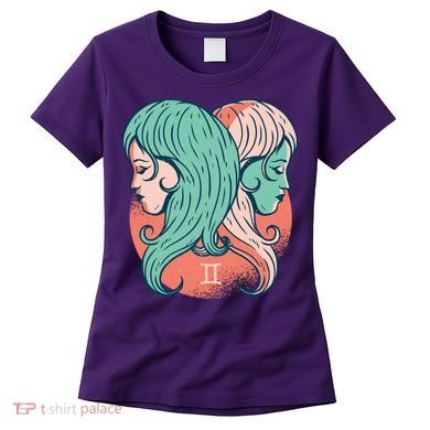 Gemini Zodiac Girl Women's T-Shirt