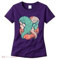 Gemini Zodiac Girl Women's T-Shirt thumb 0