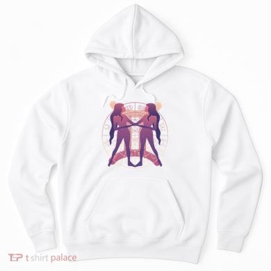 Gemini Zodiac Symbol Hoodie