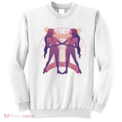 Gemini Zodiac Symbol Sweatshirt