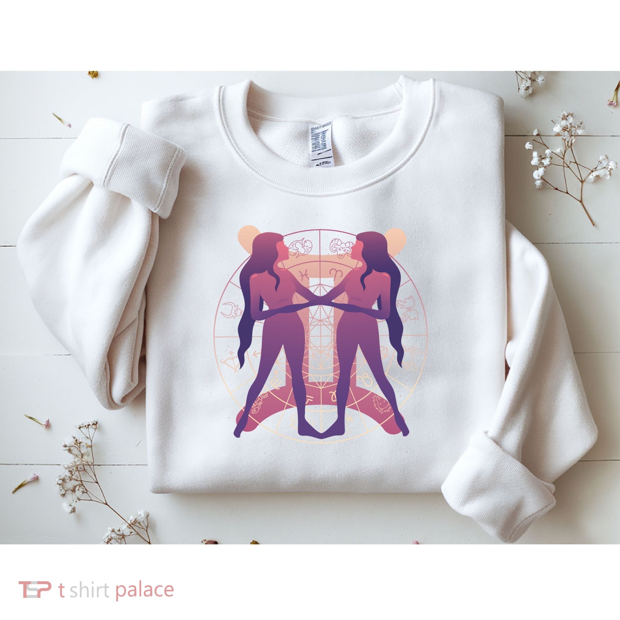 Gemini Zodiac Symbol Sweatshirt