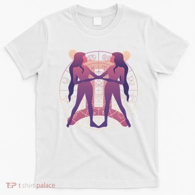 Gemini Zodiac Symbol T-Shirt