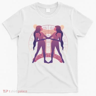Gemini Zodiac Symbol T-Shirt