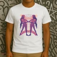 Gemini Zodiac Symbol T-Shirt thumb 3