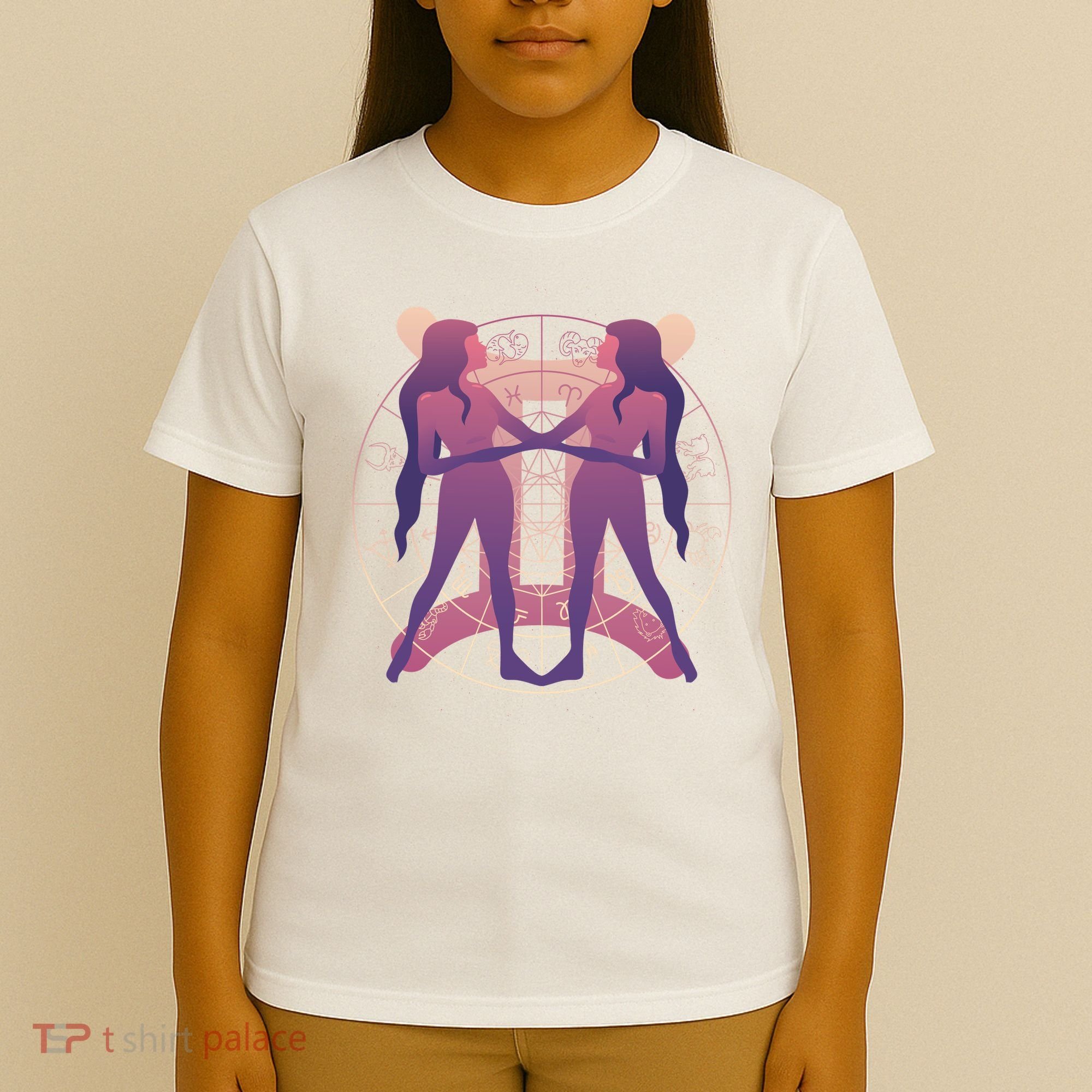 Gemini Zodiac Symbol T-Shirt