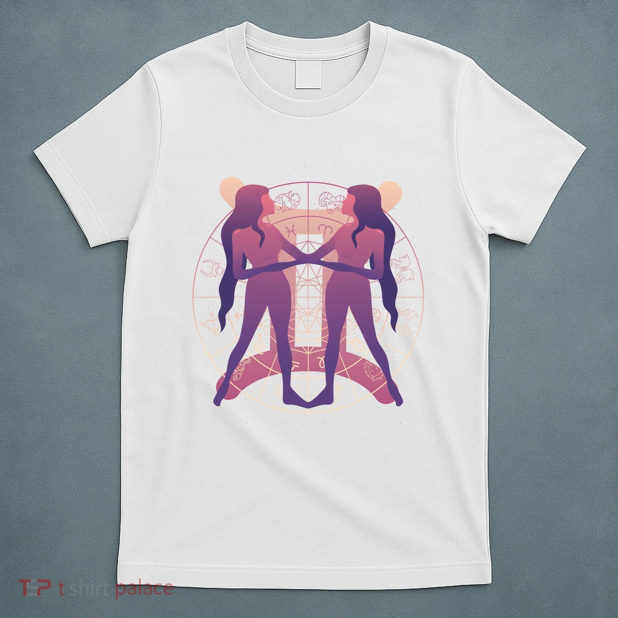 Gemini Zodiac Symbol T-Shirt