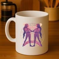 Gemini Zodiac Symbol Coffee Mug thumb 4