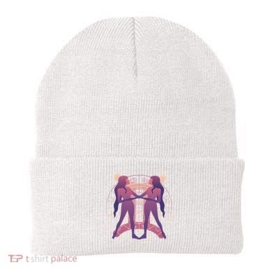Gemini Zodiac Symbol Beanie