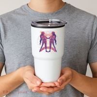Gemini Zodiac Symbol Tumbler thumb 2