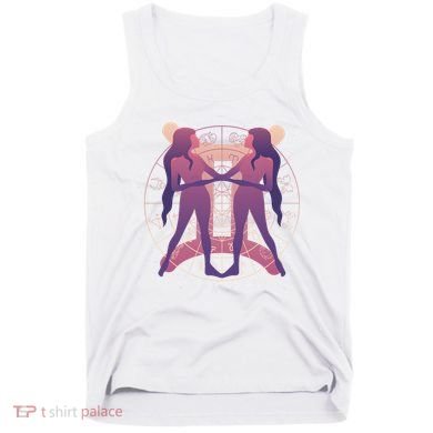 Gemini Zodiac Symbol Tank Top