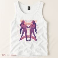 Gemini Zodiac Symbol Tank Top thumb 2