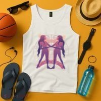 Gemini Zodiac Symbol Tank Top thumb 4