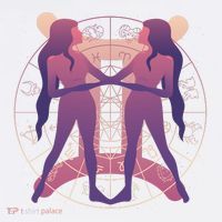 Gemini Zodiac Symbol Golf Towel thumb 3