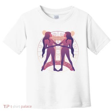 Gemini Zodiac Symbol Toddler T-Shirt