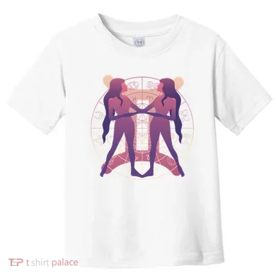 Gemini Zodiac Symbol Toddler T-Shirt